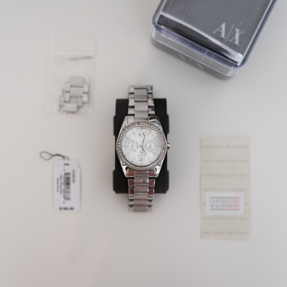 Armani Exchange Ax Multi-Function Silver Sporty G… - image 4